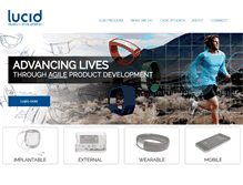 Tablet Screenshot of lucidlabs.com